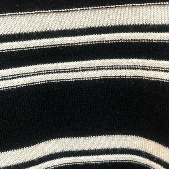 Lane Bryant | Size 26/28 Black/White Striped Sweater - Picture 3 of 7